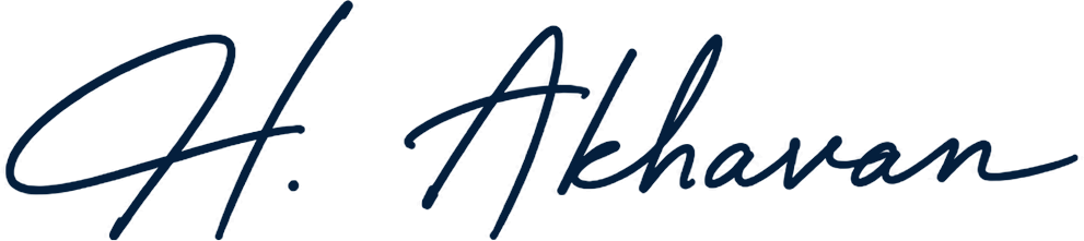 H. Akhavan signature